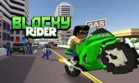 Play Blocky Rider