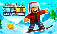 Play Snow Rider Obby Parkour